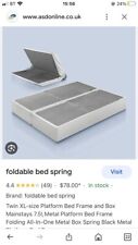 Folding divan box for sale  UK