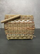 Vintage wicker basket for sale  Macomb