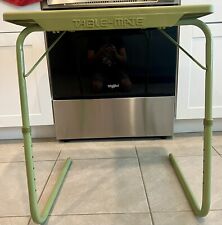 Table-Mate TV Folding Stowaway Adjustable Tray Table, Olive Green for sale  Shipping to South Africa