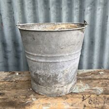 Vintage galvanised bucket for sale  Shipping to Ireland