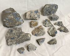 Used, Lazulite Specimen 4 Lb Lot, Graves Mountain? Matrix Pyrite Granite Marble Estate for sale  Shipping to South Africa