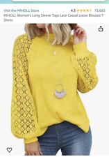 Sunshine yellow pullover for sale  Pensacola