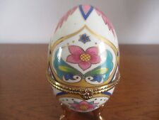 Oeuf fabergé porcelaine d'occasion  La Londe-les-Maures