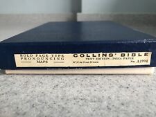 Collins holy bible for sale  BRISTOL