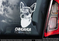 Chihuahua window sticker d'occasion  Expédié en Belgium