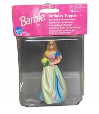 Decoração de bolo de aniversário vintage Barbie Wilton 4” 1997, nova (danos na caixa) comprar usado  Enviando para Brazil