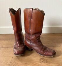 Men leather western for sale  CARNOUSTIE