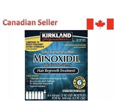 Kirkland Minoxidil5% Solution Men 6 Months FREE SHIP 1 - 4 Business day shipping for sale  Canada
