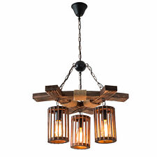 Light chandelier wooden for sale  Chino