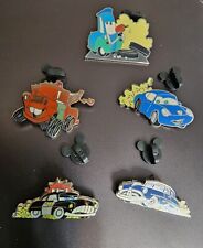 Disney pins Pixar Cars LE 800 5 of them Sheriff, Doc, Sally, Mater and Guido for sale  Shipping to South Africa