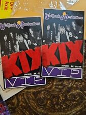Kix vip passes for sale  Denver