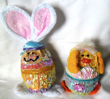 Sequin beaded easter for sale  Clinton