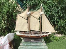 Joli voilier ancien coque en bois de voilier deco bateau marine  d'occasion  Joinville