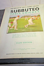 Kit Vintage Subbuteo Table Cricket Club Edition parece estar 99% completo, muito bom estado comprar usado  Enviando para Brazil