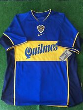 Camiseta deportiva de Boca Juniors 2001 #10 romana Riquelme L nueva Argentina Libertadores segunda mano  Argentina 