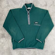 Vintage 80s Campmor 1/4 Zip Up Fleece Jacket Made in USA Sz Medium Synchilla, used for sale  Shipping to South Africa