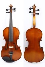 Viola de 4 cordas 16,5 polegadas viola bordo traseira abeto topo acessórios de ébano com bolsa e arco, usado comprar usado  Enviando para Brazil