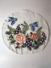 Vintage round embroidery for sale  Lansing