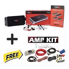 Usado, Amplificador Cerwin Vega B54 1200 Watt 4 canais com kit amplificador preto comprar usado  Enviando para Brazil