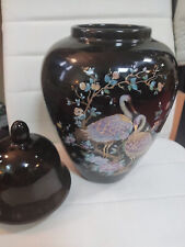 Vase chine noir d'occasion  Sannois