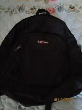 Eastpak black backpack d'occasion  Expédié en Belgium