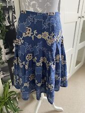 Frn blue floral for sale  BOURNEMOUTH