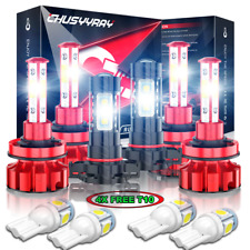 Farol de LED alto baixo + lâmpadas de neblina combo 6X 6500K para Pontiac G8 2008 2009 comprar usado  Enviando para Brazil