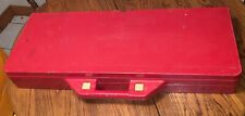 Used, VTG Red Handy Folding Suitcase Picnic Versa Table Chair Set RV Camping Travel for sale  Shipping to South Africa