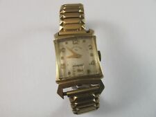 Relógio retangular masculino extravagante cheio de ouro Lord Elgin 21J sem reserva comprar usado  Enviando para Brazil