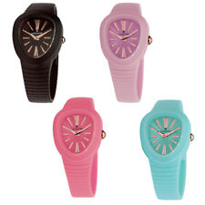 Käytetty, Watch donna Hoops Shape Silicone Coloured Red New Turquoise Pink Black Fuchsia myynnissä  Leverans till Finland