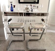 chrome lucite bar stools for sale  Fairfax