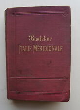 Baedeker. italie meridionale. d'occasion  Sainte-Suzanne