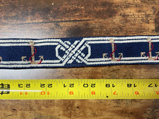 Needlepoint belt inches for sale  Holliston