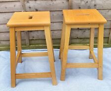 Vintage lab stools. for sale  LEICESTER