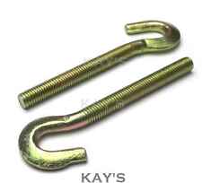 Threaded hook bolts for sale  WAKEFIELD