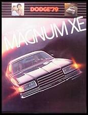 Folheto 1979 Dodge Magnum XE comprar usado  Enviando para Brazil