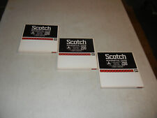 Lote de três (3) fitas usadas Scotch 200 - 7" molinete a carretel comprar usado  Enviando para Brazil