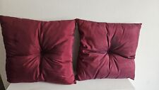 Tufted cushions dark for sale  LONDON