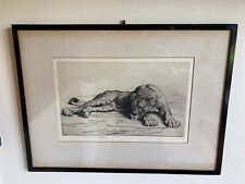 Herbert dicksee etching for sale  BILLINGSHURST