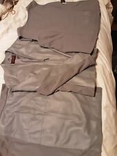 Used, Hal Rubinstein 3 Piece Leather Womans Suit Gray Xl for sale  Shipping to South Africa