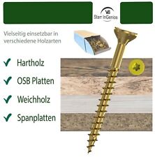 Usado, Spanplattenschrauben Torx Holzschrauben mit Fräsrippen -Teilgewinde- comprar usado  Enviando para Brazil