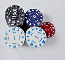Poker chips tokens for sale  PENZANCE