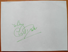 Original autograph charlie usato  Spedire a Italy