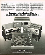1975 sony advertising d'occasion  Expédié en Belgium