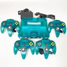 Usado, Console Nintendo 64 azul claro N64 escolha cabos de controle originais REGIÃO LIVRE comprar usado  Enviando para Brazil