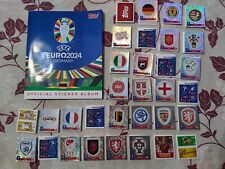 TOPPS UEFA EURO 2024 GERMANY ALBUM COMPLETO (707 STICKERS) segunda mano  Embacar hacia Argentina