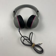 Skullcandy Hesh Wired Headphones Grey Neon Pink Speckled Tested Working, used for sale  Shipping to South Africa