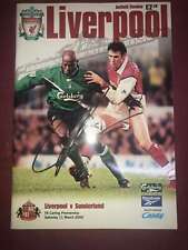 Autographed football programme for sale  BIRMINGHAM