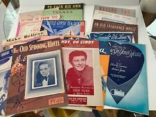 Lot of 25 Vintage Sheet Music for piano 1930s 1940s 1950s Irving Berlin + Movies for sale  Shipping to South Africa
