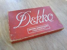 Vintage dekko wooden for sale  Shipping to Ireland